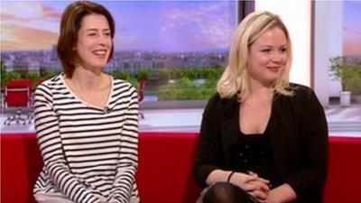 Gina McKee and Kimberley Nixon