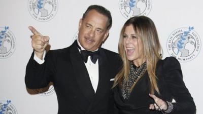 Tom Hanks and Rita Wilson