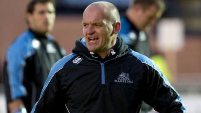 Glasgow Warriors head coach Gregor Townsend