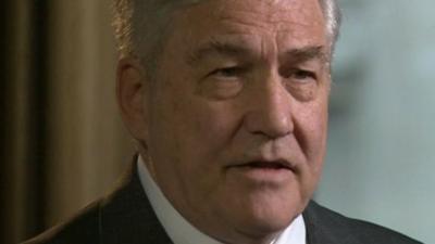 Former media mogul Conrad Black