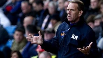 Kilmarnock manager Kenny Shiels