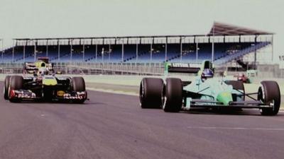 David Coulthard and Adrian Newey