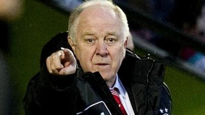 Aberdeen manager Craig Brown