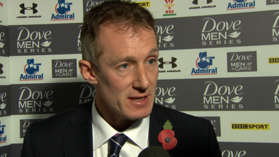 Wales interim coach Rob Howley