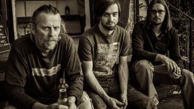 Crowsaw's BBC Introducing session at the Globe in Hay-on-Wye