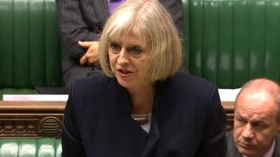 Home Secretary Theresa May