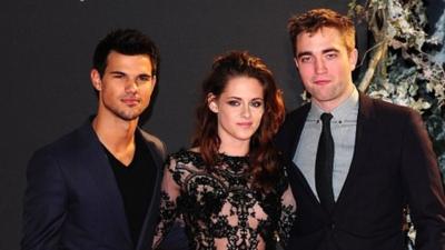 Taylor Lautner, Kristen Stewart and Robert Pattinson