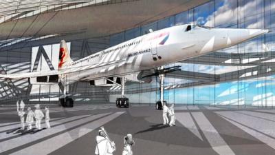 Artist impression of the new Bristol Aerospace Centre