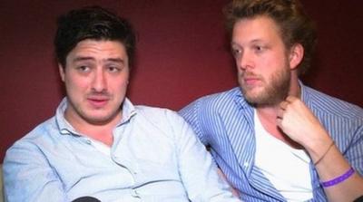 Marcus Mumford and Ted Dwane