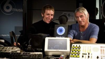 Bradley Wiggins and Paul Weller