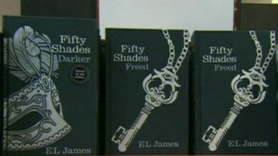 Copies of 50 Shades books