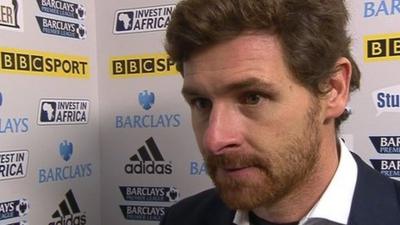 Tottenham manager Andre Villas-Boas