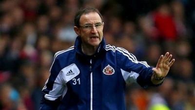 Sunderland manager Martin O'Neill