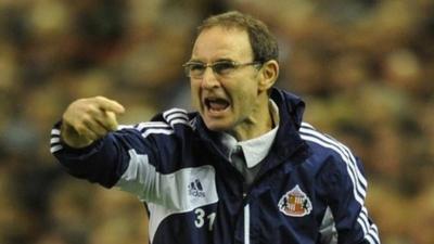 Sunderland manager Martin O'Neill