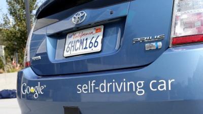 Toyota's self driving car