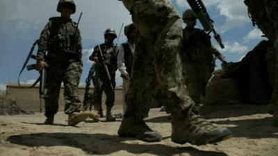 Foreign troops in Afghanistan