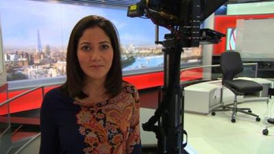 BBC World News presenter Mishal Husain