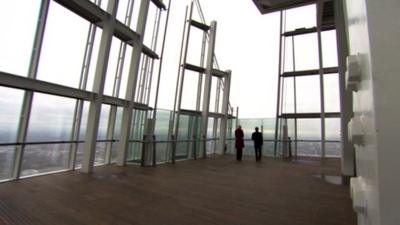 The Shard's viewing platform