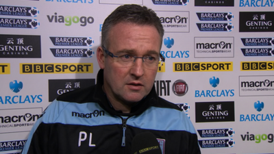 Aston Villa manager Paul Lambert