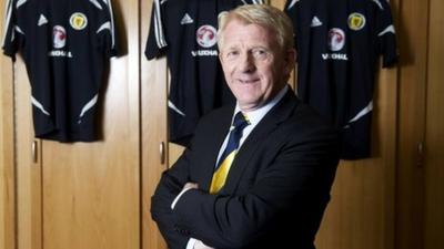 Scotland coach Gordon Strachan