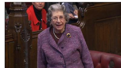 Baroness Trumpington in the House of Lords