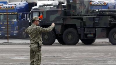 Patriot missiles arrive in Turkey