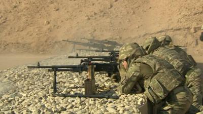 British troops in Afghanistan