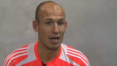 Bayern Munich midfielder Arjen Robben