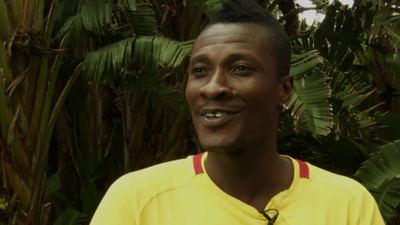 Ghana captain Asamoah Gyan