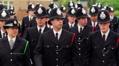 Young police officers