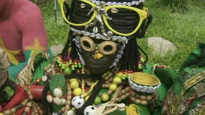 Burkina Faso's team witch doctor