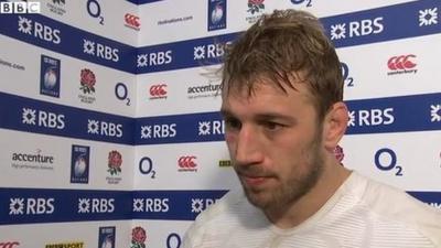 England captain Chris Robshaw