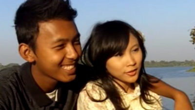 young Burmese couple