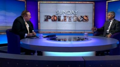 Andrew Neil and Sadiq Khan