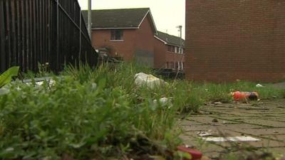 West Belfast houses