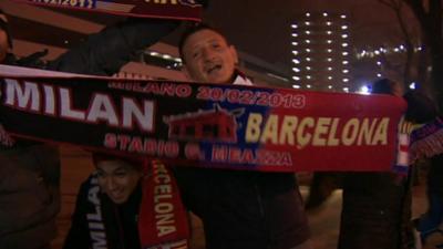 AC Milan fans