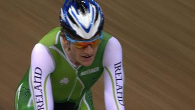 World Track Championship scratch race champion Martyn Irvine