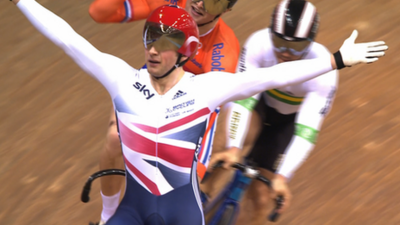 Keirin world champion Jason Kenny