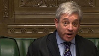 Speaker John Bercow