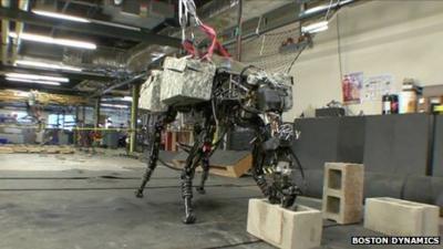 BigDog robot