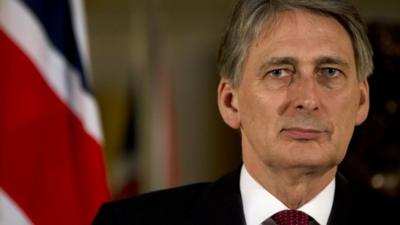 Defence secretary Phillip Hammond