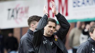 Dundee United manager Jackie McNamara