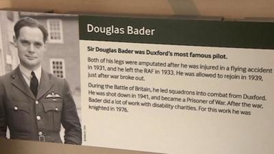 Douglas Bader and his links with Duxford