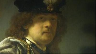 Suspected self-portrait by the Dutch Master Rembrandt