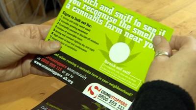 The scratch cards are being sent to thirteen areas, including Nottinghamshire