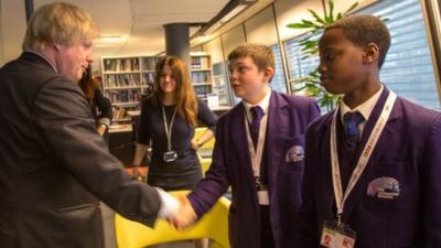 Norwood students interview the Mayor of London