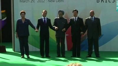 Brics meeting 2012