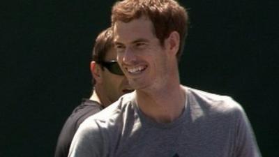 World tennis number three Andy Murray