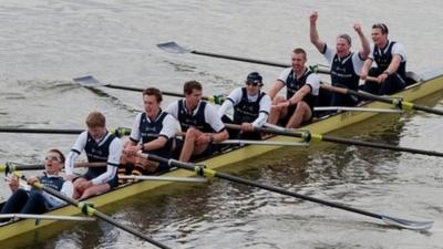 Oxford power to 2013 Boat Race win