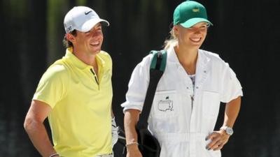 Rory McIlroy and Caroline Wozniacki